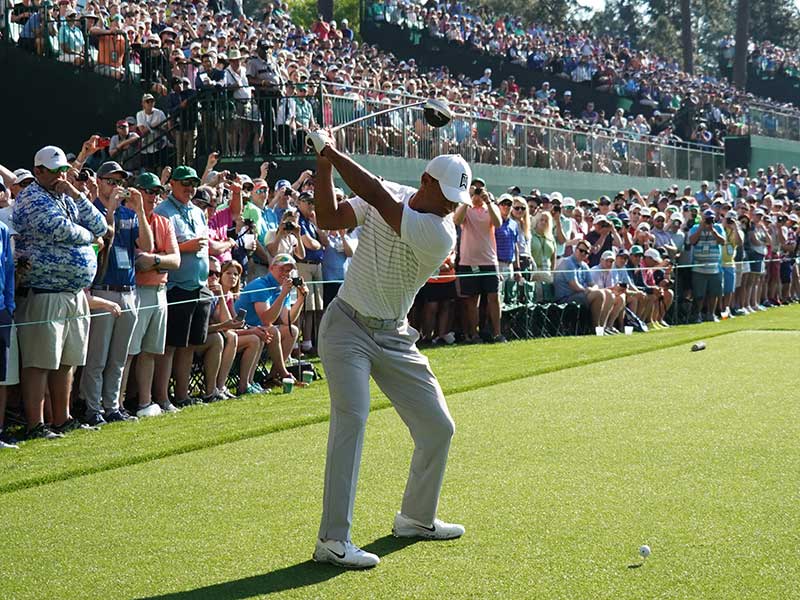 Tiger Woods has a sloppy finish for a 75 in his return in the